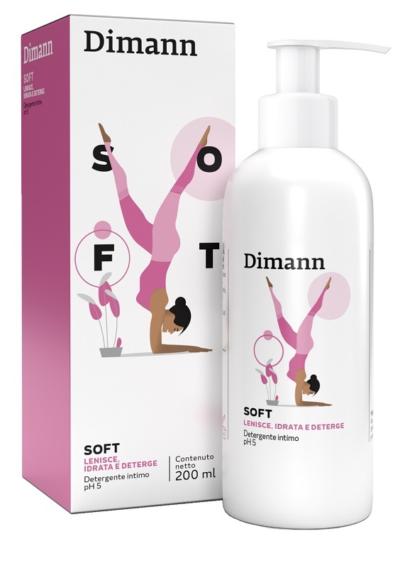 DIMANN SOFT DETERGENTE INTIMO PH 5 200 ML - Farmafamily.it
