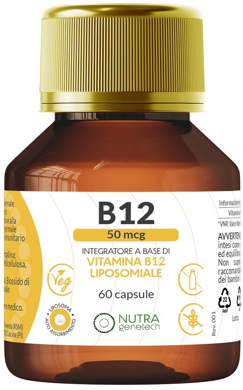 VITAMINA B12 50 MCG 60 CAPSULE - Farmafamily.it
