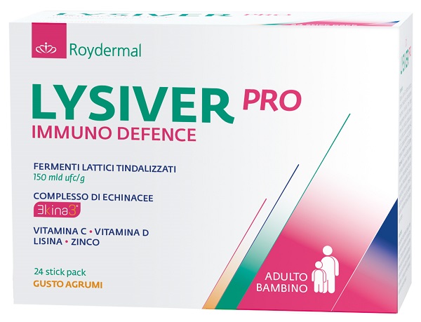 LYSIVER PRO IMMUNO DEFENCE 24 STICK PACK DA 3 G - Farmafamily.it