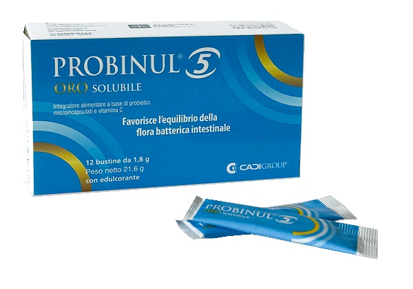 PROBINUL 5 OROSOLUBILE 12STICKPACK - Farmafamily.it