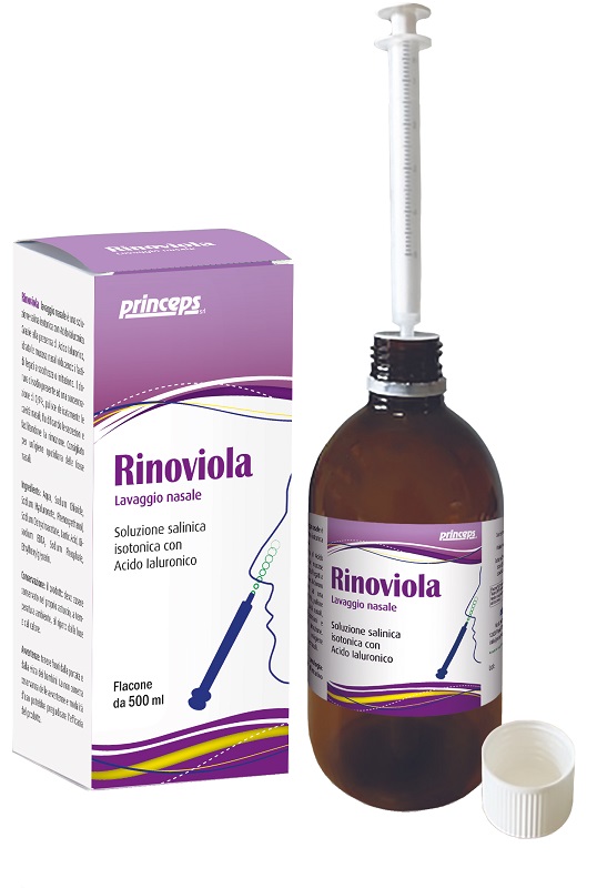 RINOVIOLA LAVAGGI NASALI 500 ML - Farmafamily.it