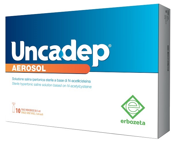 UNCADEP AEROSOL 10 FIALE MONODOSE DA 5 ML - Farmafamily.it