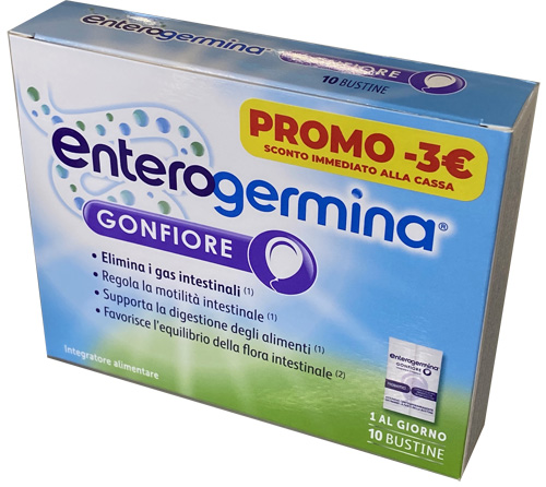 ENTEROGERMINA GONFIORE 10 BUSTINE 4 G PROMO - Farmafamily.it