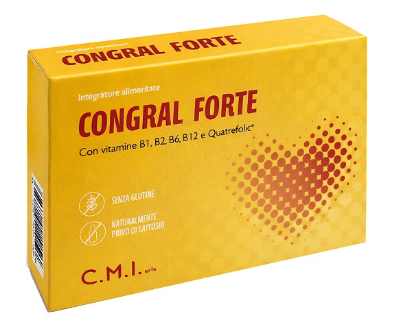 CONGRAL FORTE 30 CAPSULE 500 MG SENZA GLUTINE NATURALMENTE PRIVO DI LATTOSIO - Farmafamily.it