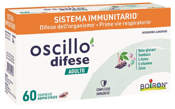 OSCILLO DIFESE ADULTO 60 COMPRESSE - Farmafamily.it