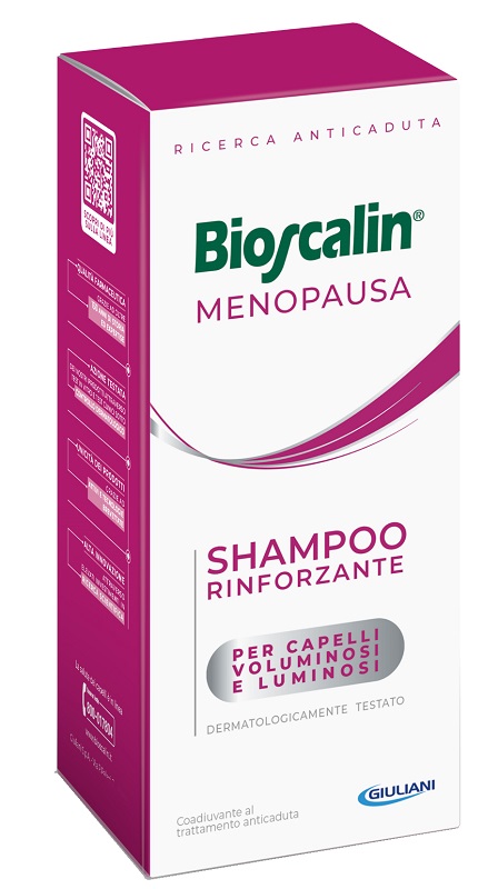 BIOSCALIN MENOPAUSA SHAMPOO RINFORZANTE 200 ML - Farmafamily.it