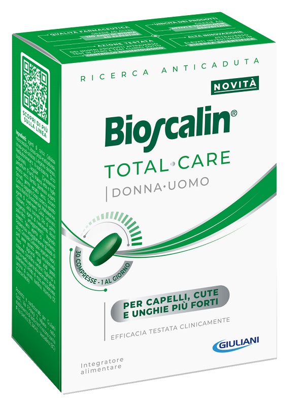 BIOSCALIN TOTAL CARE 30 COMPRESSE - Farmafamily.it