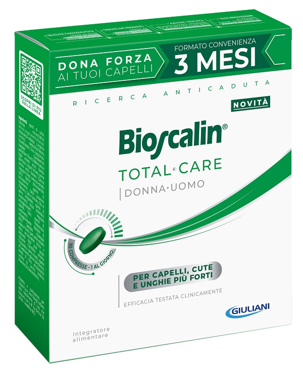 BIOSCALIN TOTAL CARE 90 COMPRESSE - Farmafamily.it