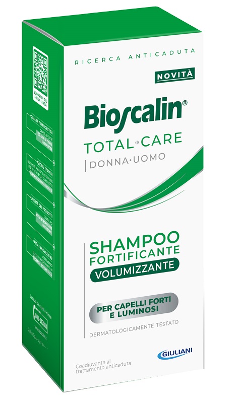 BIOSCALIN TOTAL CARE SHAMPOO FORTIFICANTE VOLUMIZZANTE 200 ML - Farmafamily.it