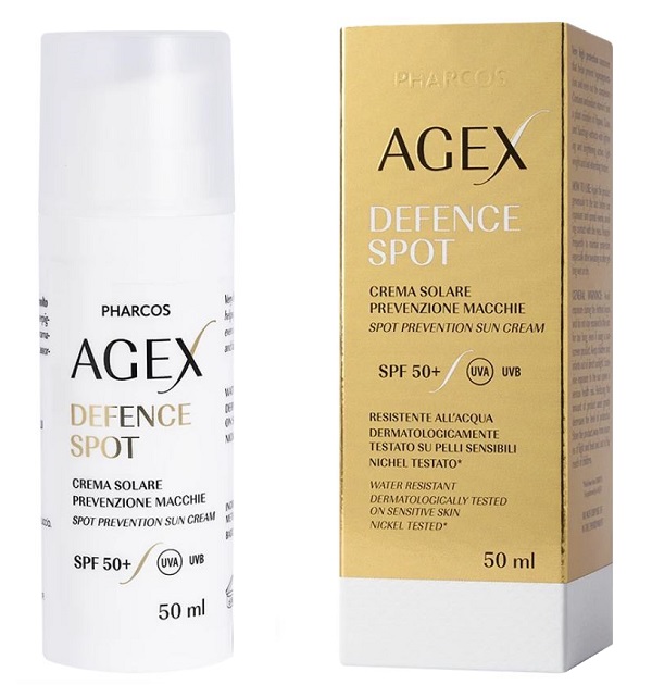 AGEX DEFENCE SPOT PHARCOS CREMA SOLARE PREVENZIONE MACCHIE 50 ML - Farmafamily.it