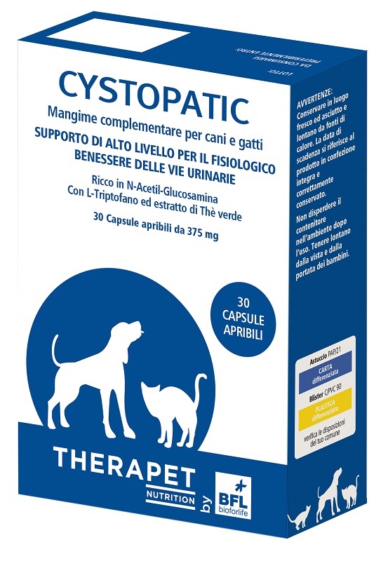 CYSTOPATIC THERAPET 30 CAPSULE - Farmafamily.it