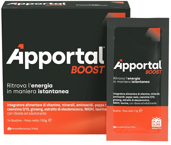 APPORTAL BOOST 14 BUSTINE CON EDULCORANTE - Farmafamily.it
