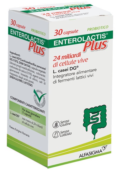 ENTEROLACTIS PLUS 30 CAPSULE - Farmafamily.it