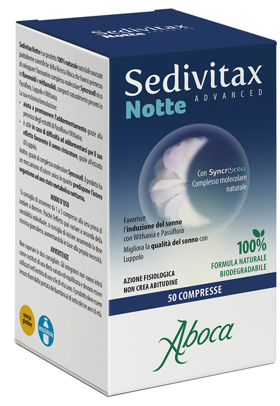 SEDIVITAX NOTTE ADVANCED 50 COMPRESSE - Farmafamily.it