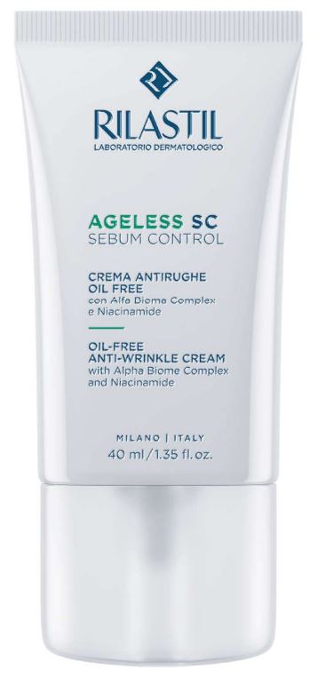 RILASTIL AGELESS SC SEBUM CONTROL CREMA ANTIRUGHE OIL FREE 40 ML - Farmafamily.it