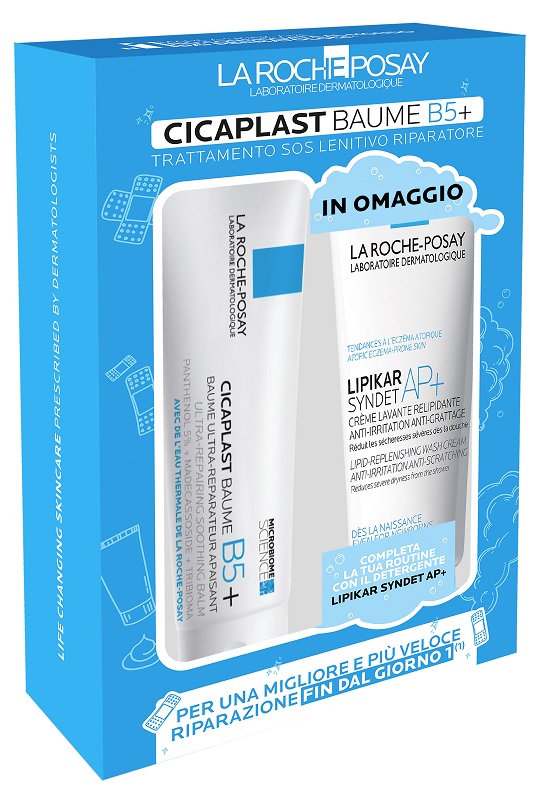CICAPLAST BAUME B5+ 100 ML + SYNDET 100 ML - Farmafamily.it