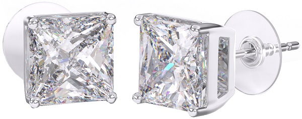 BJT382 ORECCHINO QUEEN MARGARET 8MM STAINLESS STEEL - Farmafamily.it