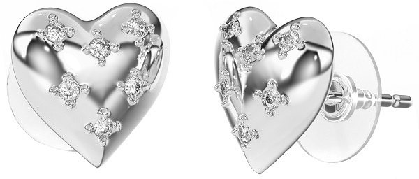 BJT398 ORECCHINO QUEEN ELIZABETH 10MM GOLD PLATED - Farmafamily.it