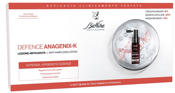 DEFENCE ANAGENIX K LOZIONE ANTI CADUTA 6 FLACONCINI 15 ML - Farmafamily.it