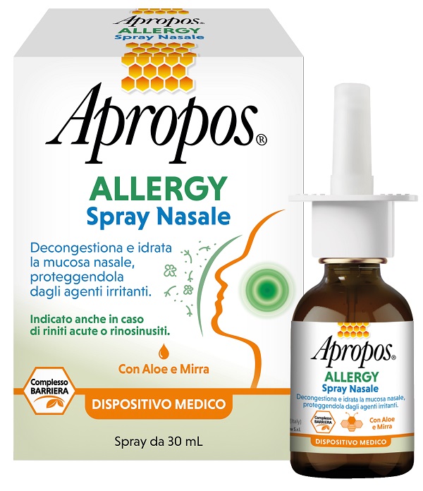 SPRAY NASALE APROPOS ALLERGY 30 ML - Farmafamily.it