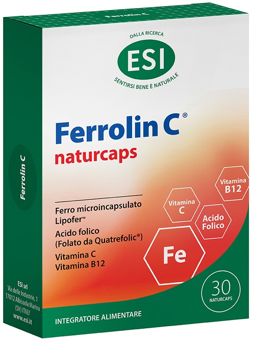 ESI FERROLIN C 30 NATURCAPS - Farmafamily.it