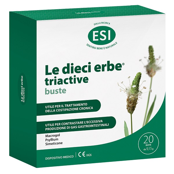 ESI LE DIECI ERBE TRIACTIVE 20 BUSTINE - Farmafamily.it