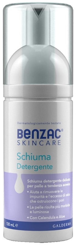 BENZAC SKINCARE SCHIUMA DETERGENTE 130 ML - Farmafamily.it