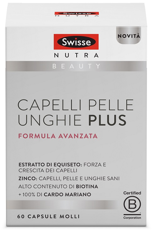 SWISSE CAPELLI PELLE UNGHIE PLUS 60 CAPSULE MOLLI - Farmafamily.it