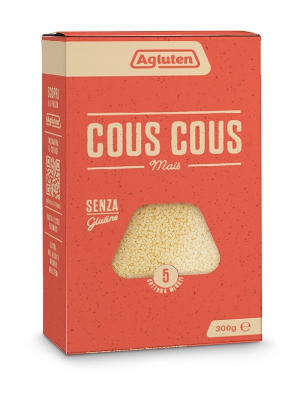 AGLUTEN COUS COUS MAIS 300 G - Farmafamily.it