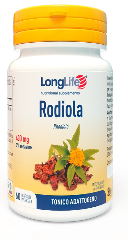 LONGLIFE RODIOLA 3% ROSAVINE 400 MG 60 TAVOLETTE - Farmafamily.it