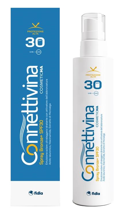 CONNETTIVINA SPRAY BRONZE+ SPF30 180 ML - Farmafamily.it