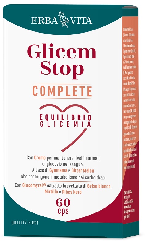 GLICEM STOP COMPLETE 60 CAPSULE - Farmafamily.it