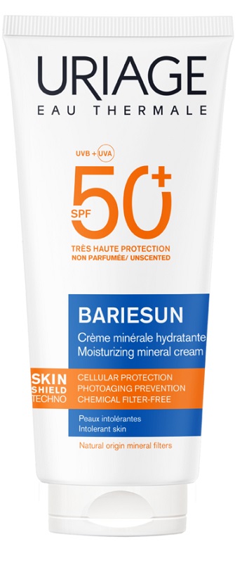 URIAGE EAU THERMALE BARIESUN SPF50+ CREME MINERALE HYDRATANTE 100 ML - Farmafamily.it