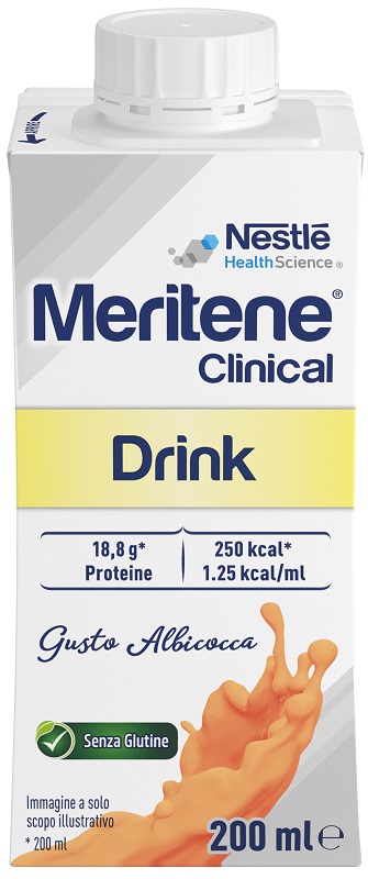 MERITENE CLINICAL ALBICOCCA 200 ML - Farmafamily.it
