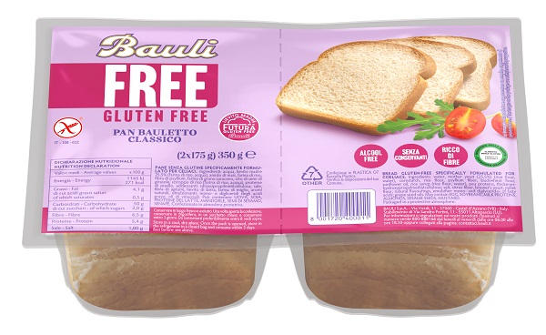 BAULI FREE PAN BAULETTO CLASSICO 350 G - Farmafamily.it