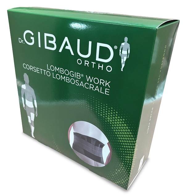 GIBAUD ORTHO CORSETTO LOMBOSACRALE LOMBOGIB WORK H26 TAGLIA 04 - Farmafamily.it