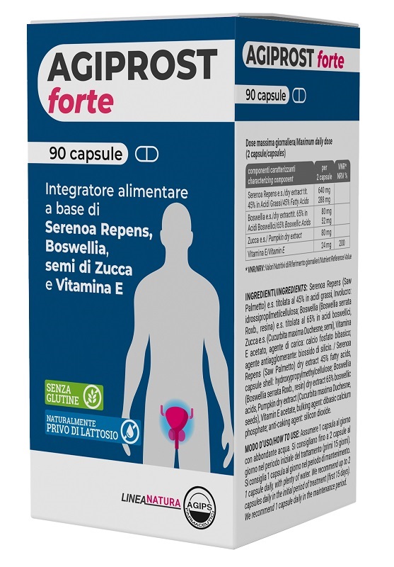 AGIPROST FORTE 90 CAPSULE 625 MG - Farmafamily.it