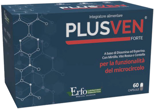 PLUSVEN FORTE 60 CAPSULE SENZA GLUTINE NATURALMENTE PRIVO DI LATTOSIO - Farmafamily.it