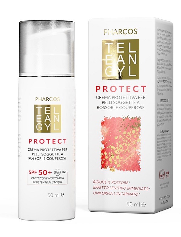 TELEANGYL PROTECT SPF50+ PHARCOS 50 ML - Farmafamily.it
