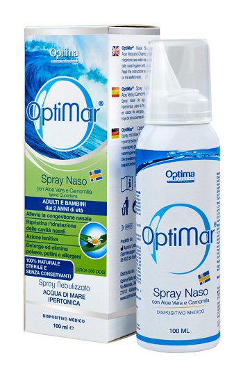OPTIMAR SPRAY NASO ALOE CAMOMILLA 100 ML - Farmafamily.it