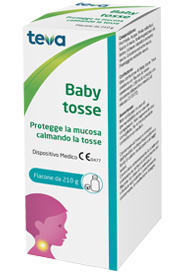 BABY TOSSE TEVA SCIROPPO 210 G - Farmafamily.it