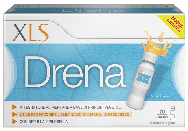 XLS DRENA 10 FLACONCINI X 10 ML - Farmafamily.it