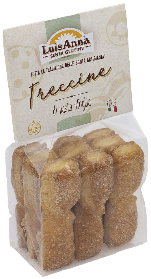 BISCOTTI SFOGLIA TRECCINE 130 G - Farmafamily.it