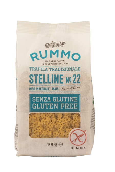 RUMMO STELLINE N22 RISO INTEGRALE E MAIS 400 G - Farmafamily.it