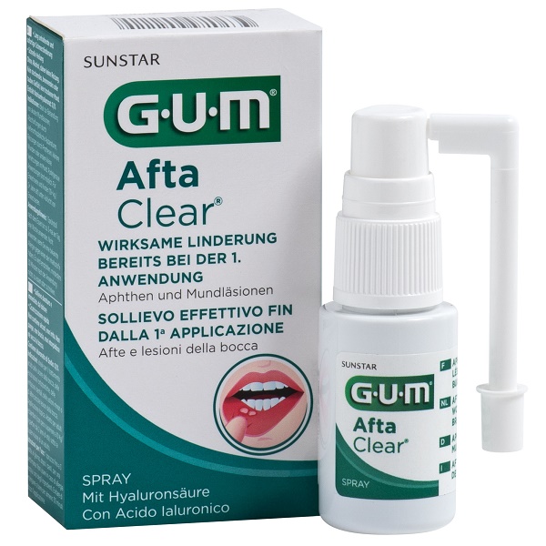 GUM AFTACLEAR SPRAY 15 ML - Farmafamily.it