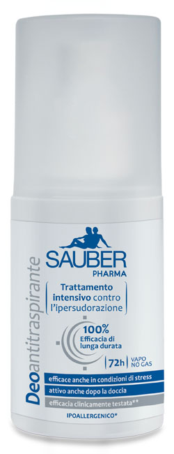 SAUBER ANTITRASPIRANTE 72 ORE VAPO - Farmafamily.it