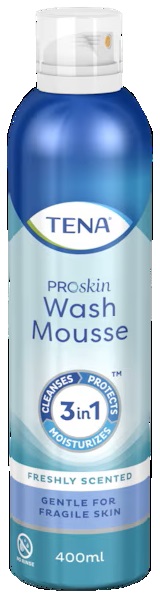 TENA WASH MOUSSE DETERGENTE 400 ML - Farmafamily.it