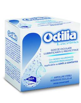 OCTILIA LACRIMA SOLLIEVO PROLUNGATO 20 FLACONCINI MONODOSE 0,35 ML - Farmafamily.it