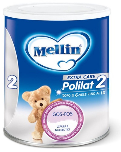 MELLIN POLILAT 2 LATTE POLVERE 400 G - Farmafamily.it