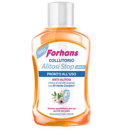 FORHANS ALITOSI STOP COLLUTORIO 500 ML - Farmafamily.it
